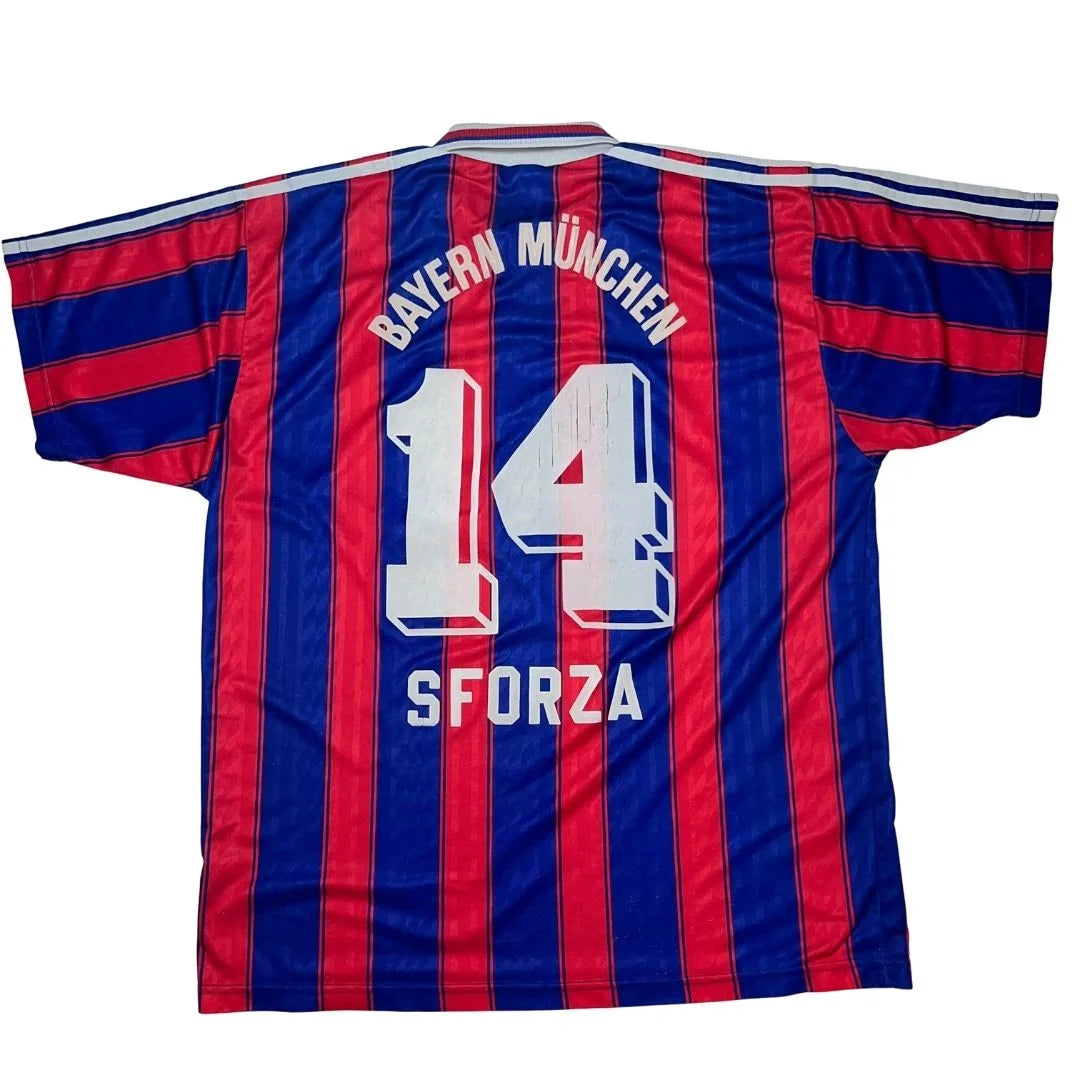 tricou adidas bayern 1995 97 home 14 sforza xl