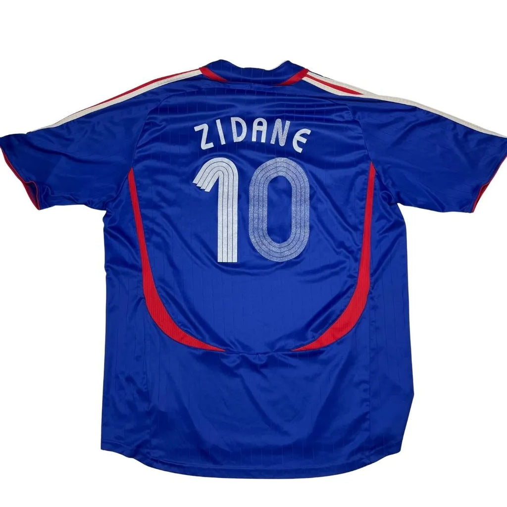 tricou adidas franta 2006 home zidane 10 2xl