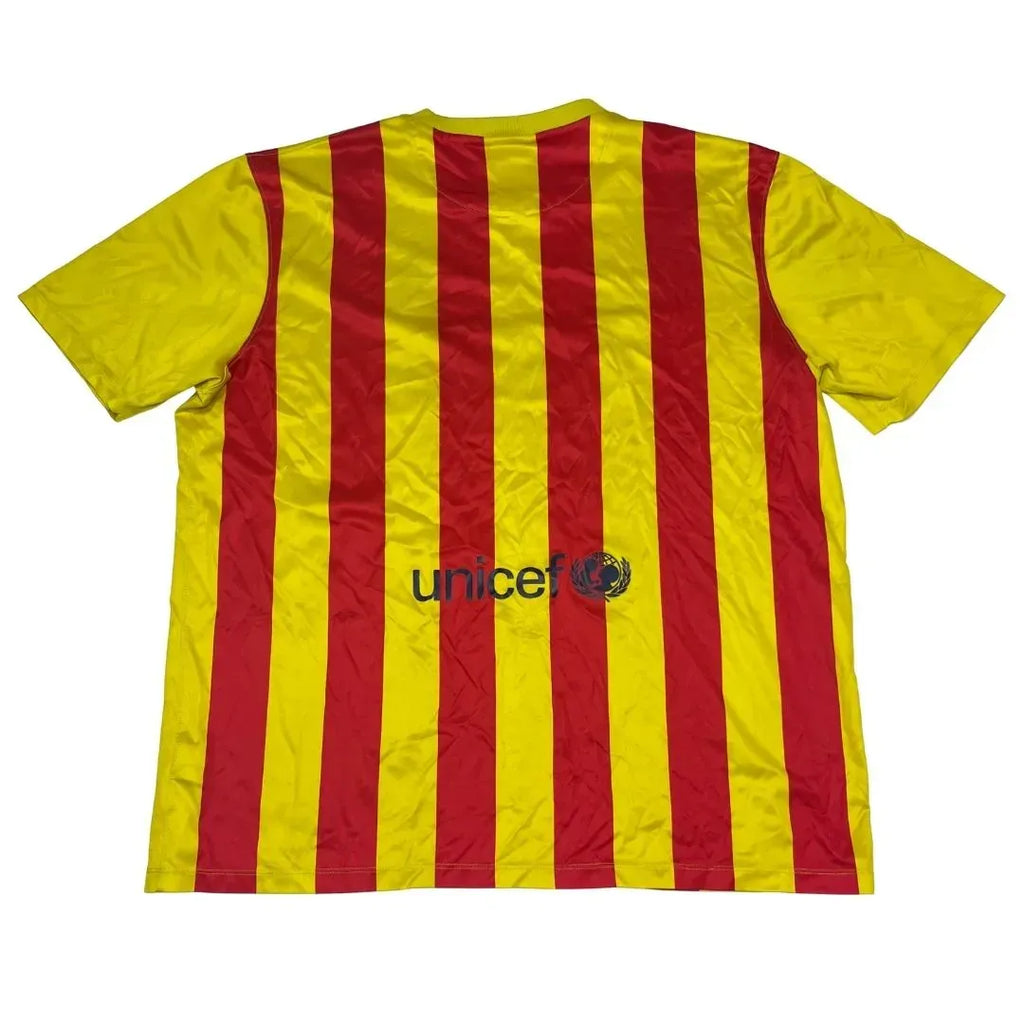 tricou barcelona 2013 14 away xl