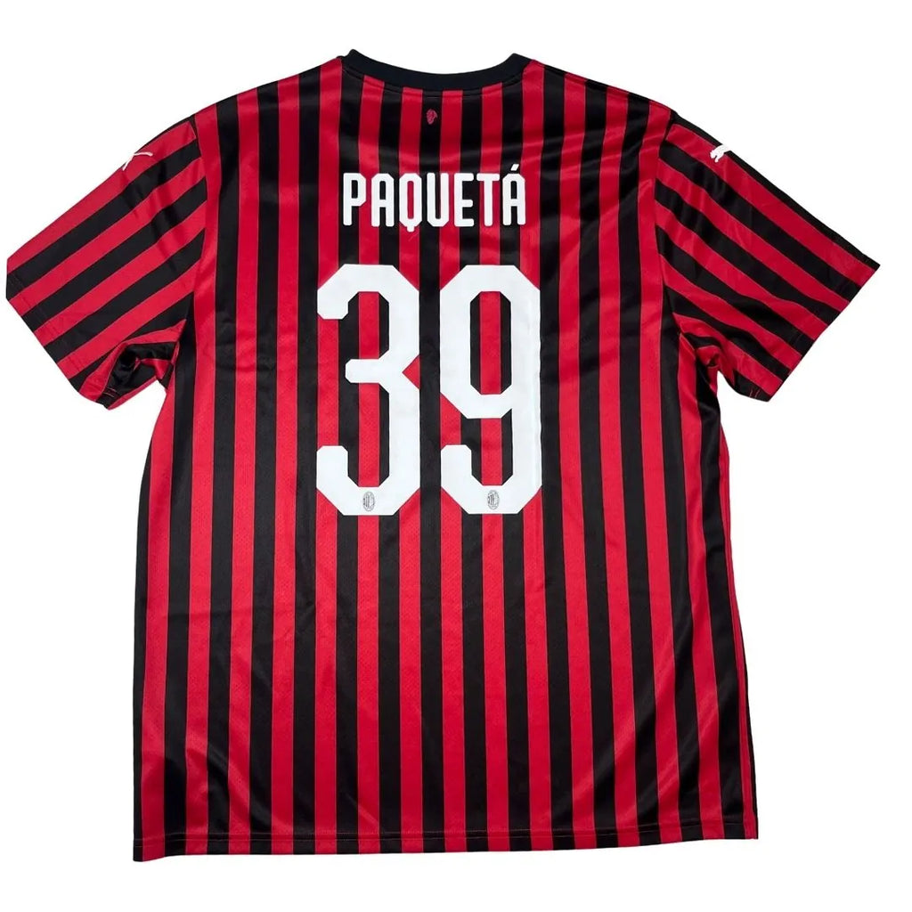 tricou ac milan 2019 20 home paqueta 39 xl
