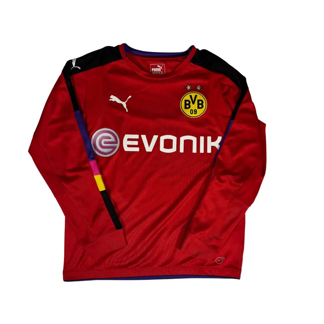Tricou Puma BVB 2016/17 l/s GK Burki #38 - 13-14 ani