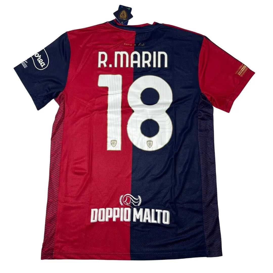 Tricou Cagliari Home 2024/25 Marin #18