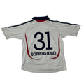 Tricou Bayern M. 2006/08 Schweisteiger Away -12y