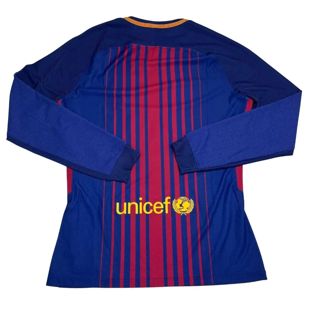 tricou barcelona 2017 18 home l s player issue l