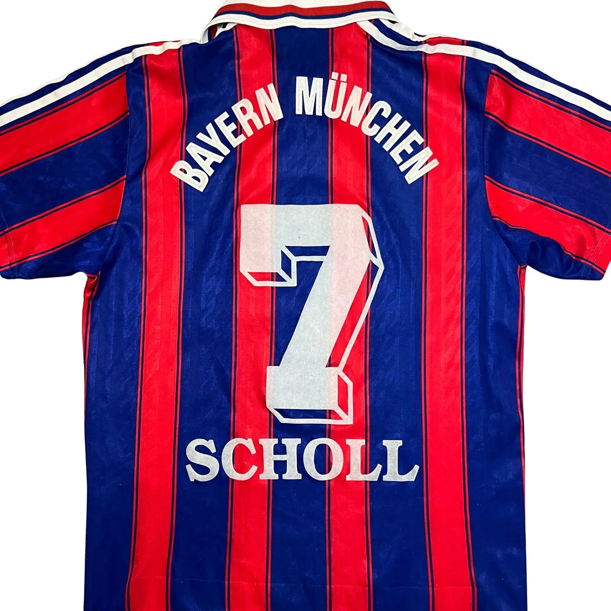 tricou bayern munchen 1995 97 home scholl 7 s
