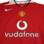 tricou man utd 2004 06 home kleberson 15 l