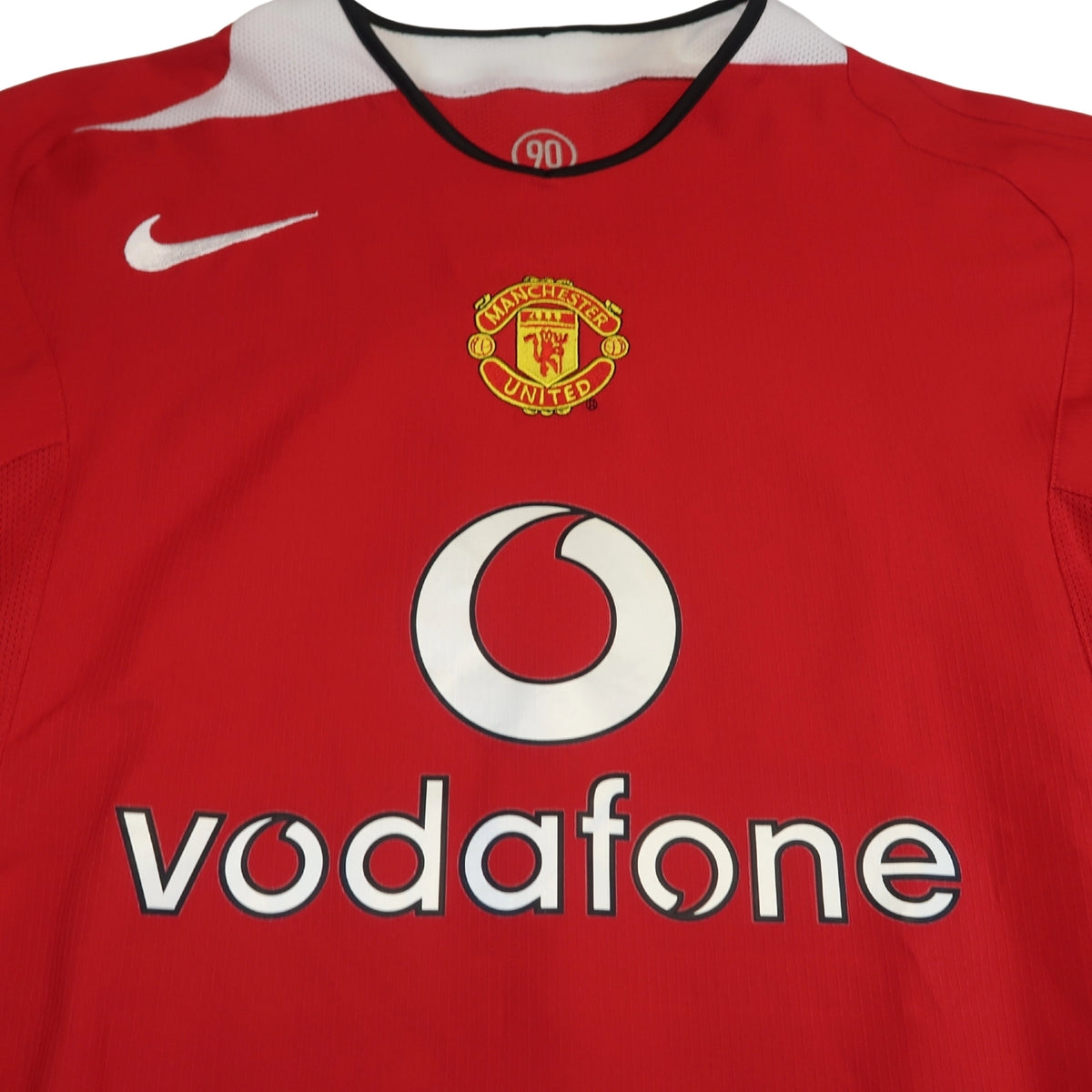 tricou man utd 2004 06 home kleberson 15 l