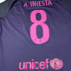 tricou barcelona 2016 17 away iniesta 8 l