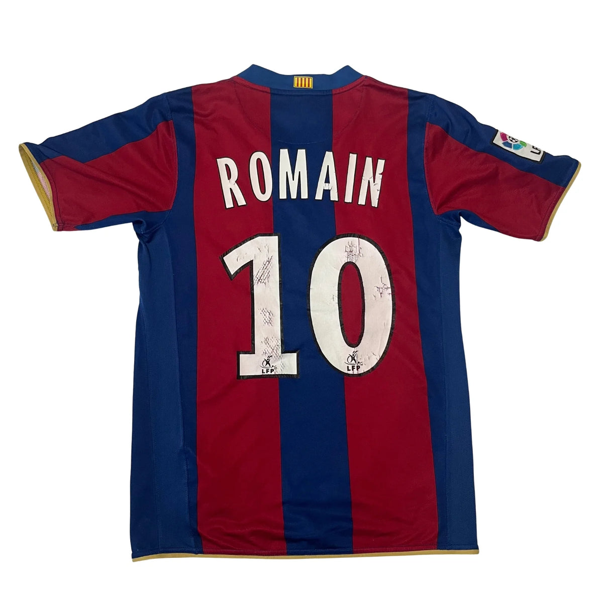 tricou barcelona 2007 08 home aniversar 14y