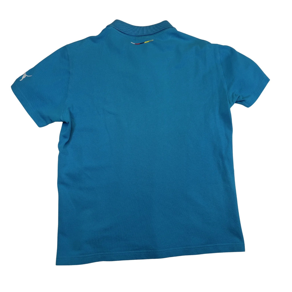 tricou puma arsenal polo albastru m