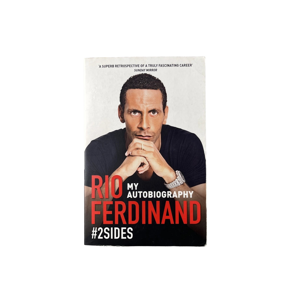 Carte Rio Ferdinand #2SIDES My Autobiography