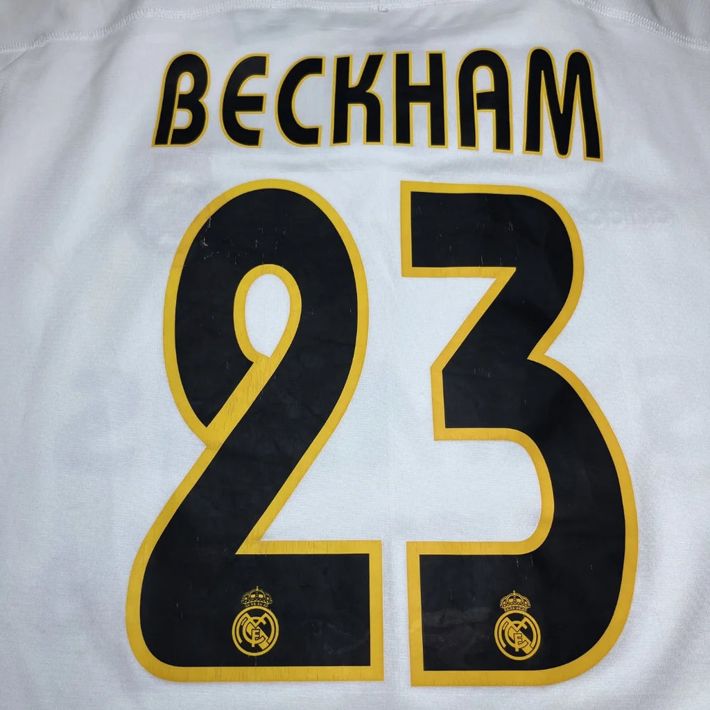 tricou real madrid 2003 04 beckham 23 xl