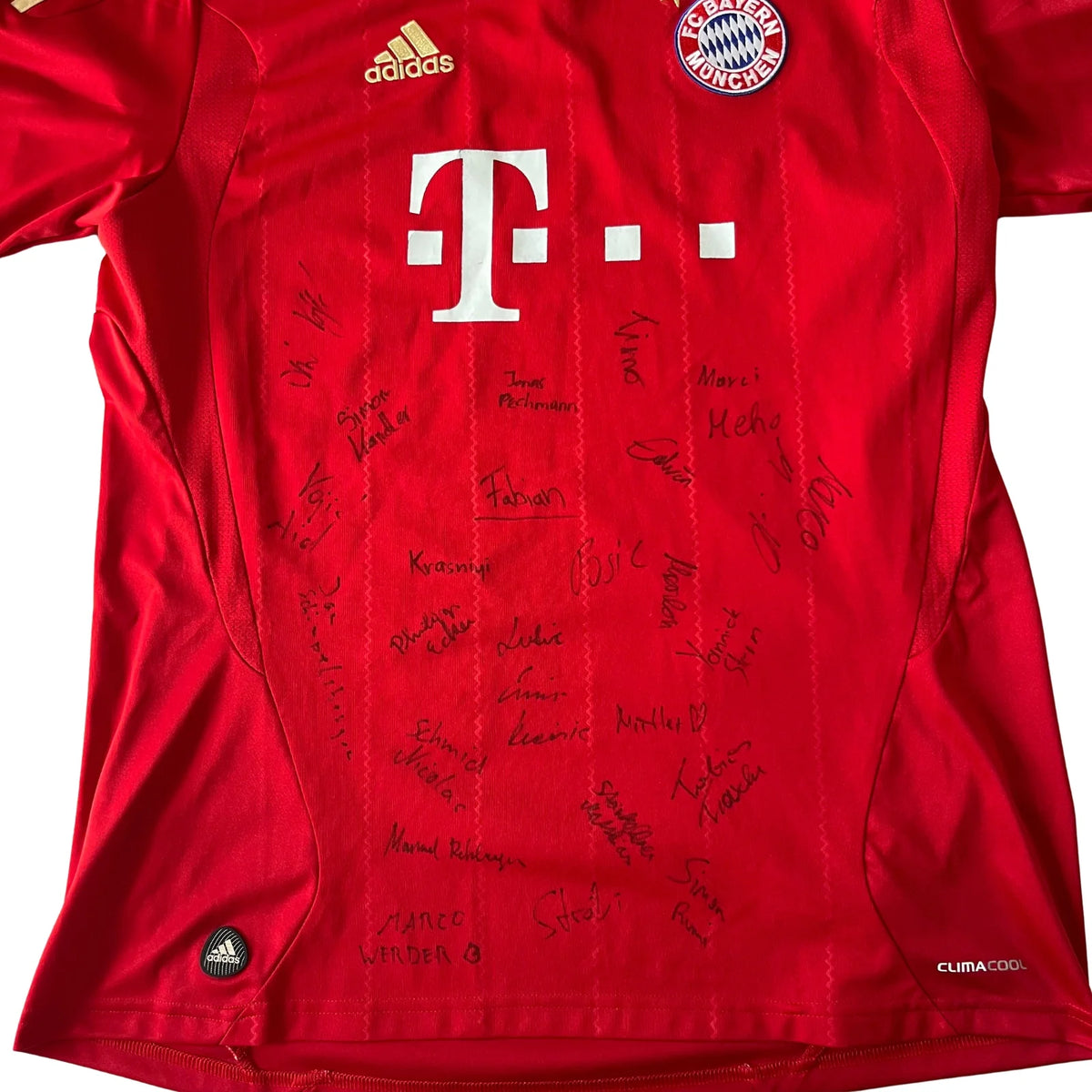 tricou bayern munchen 2011 13 home semnat l