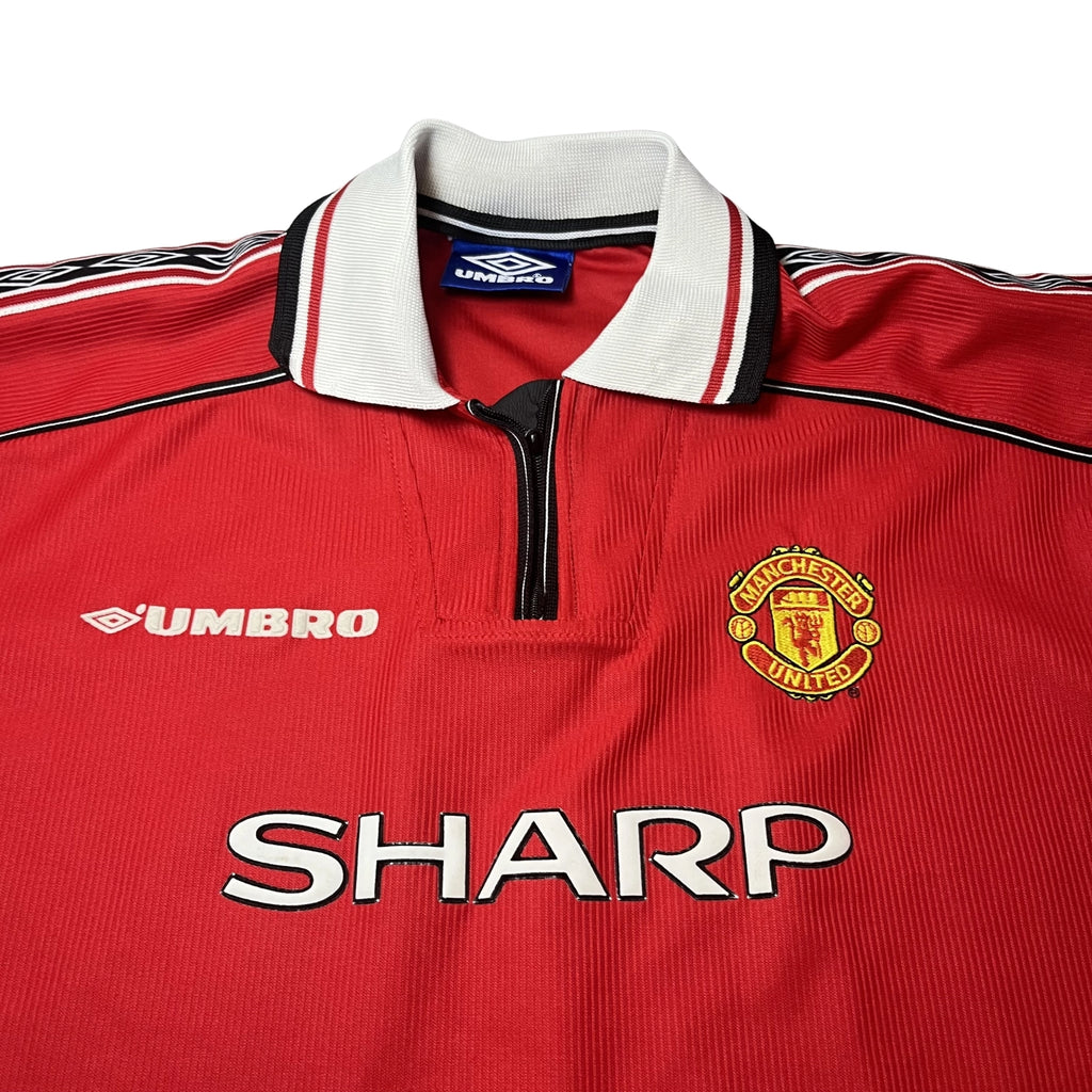 tricou manchester united 1998 00 home xxs