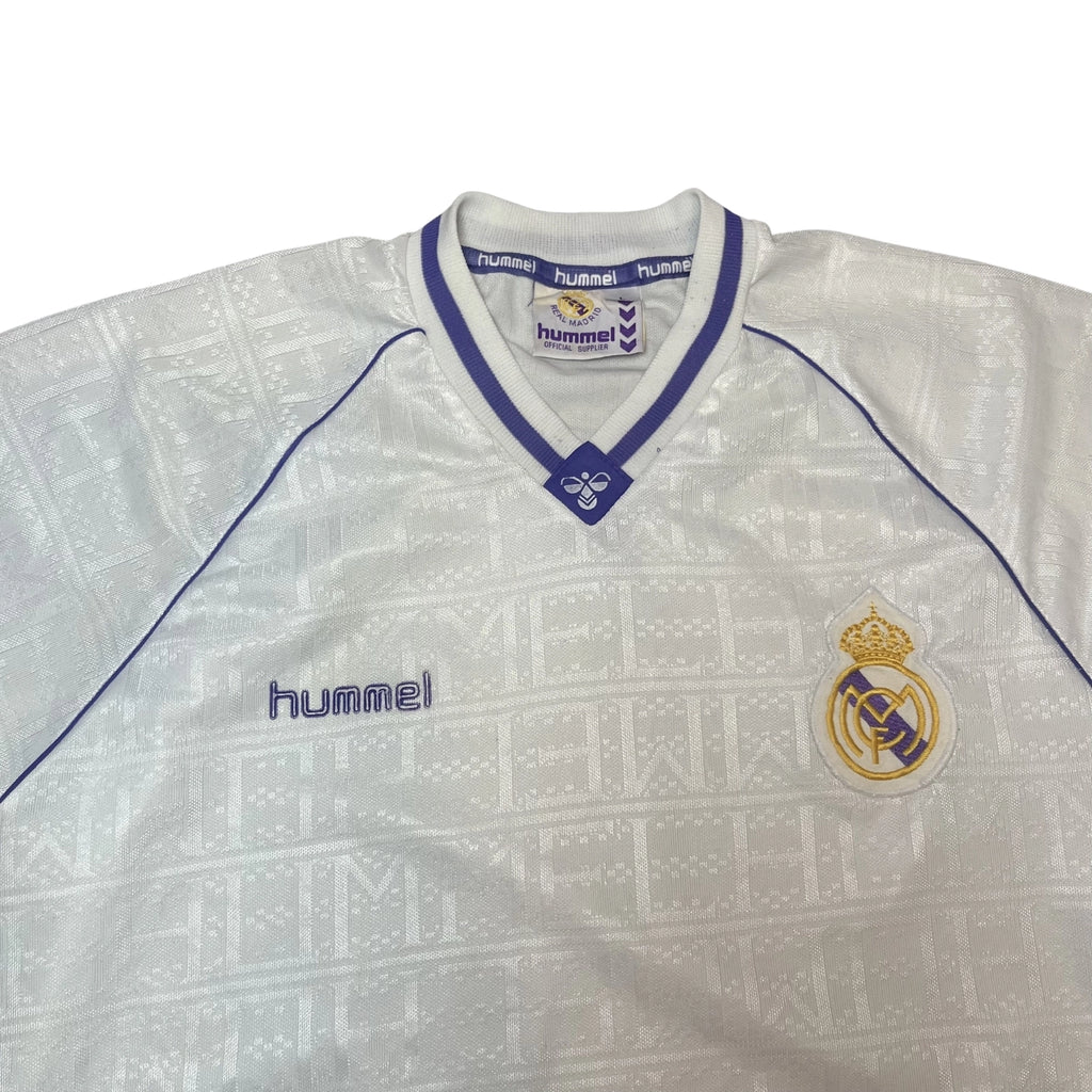 tricou real madrid 1990 92 home l
