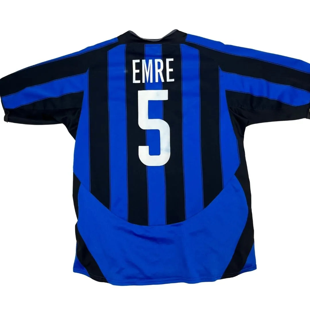 Tricou Inter Milan 2004/05 Home Emre #5 - L