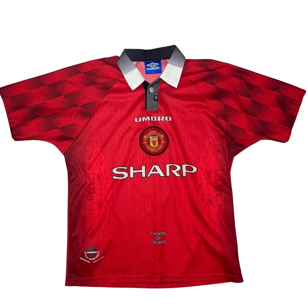Tricou Manchester United 1996/98 Home - Beckham #7 - M