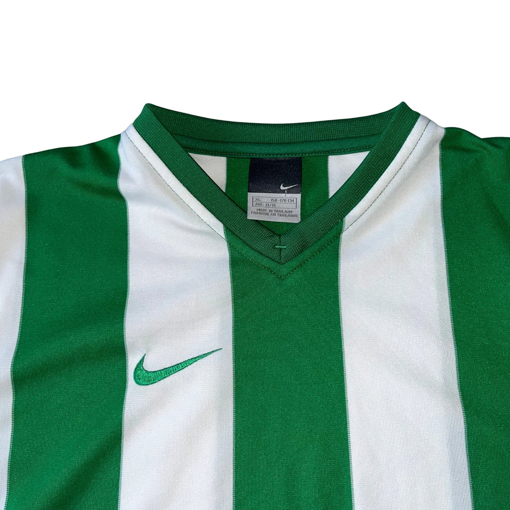 tricou template nike alb verde l s xs