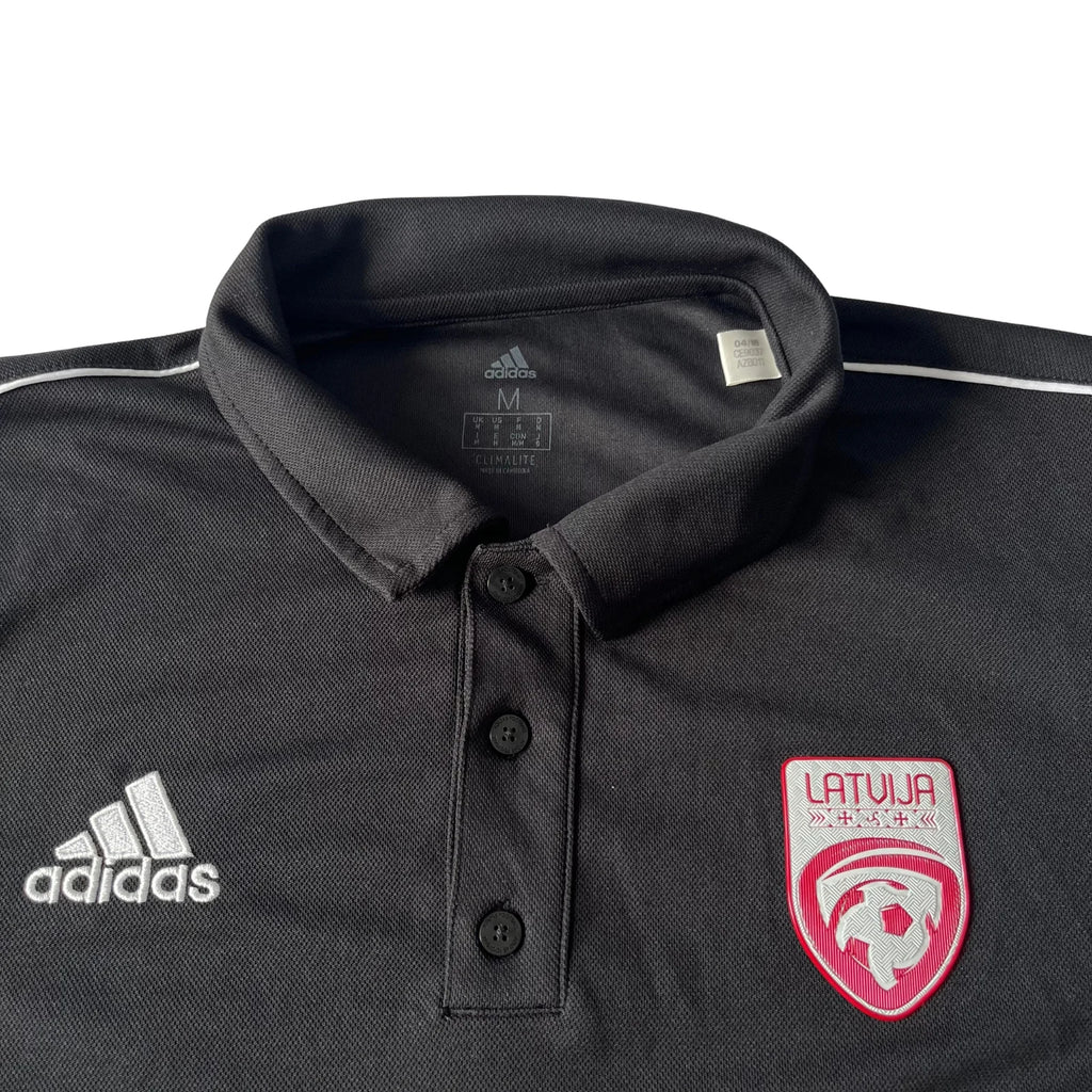 tricou adidas polo letonia m