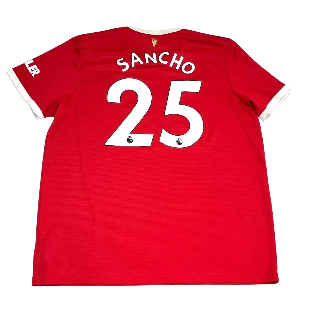 Tricou Man Utd 2021/22 Home Sancho #25 - XXL - imagine 2