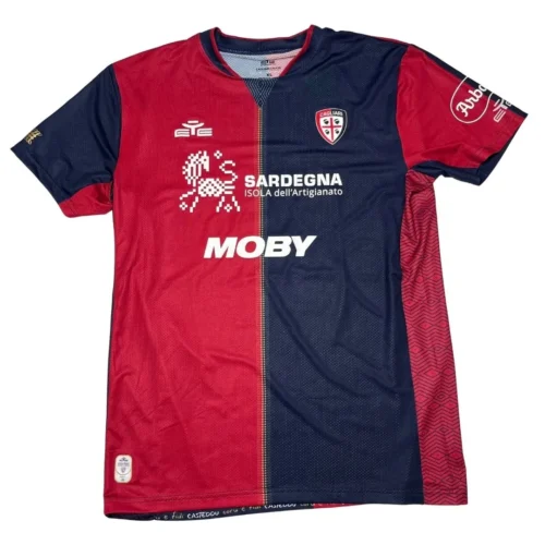 Tricou Cagliari Home 24/25 Marin/Coman