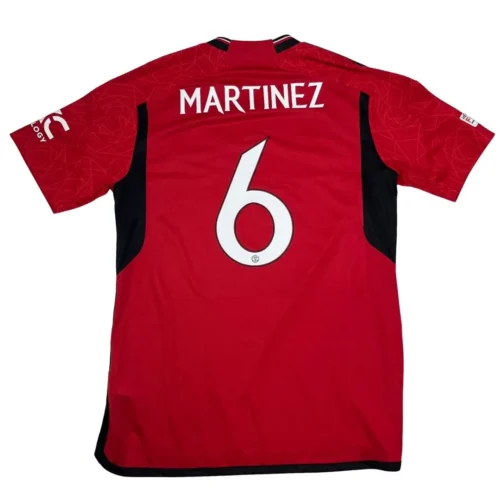 TRICOU MAN UTD 2023/24 HOME MARTINEZ #6 L - imagine 2