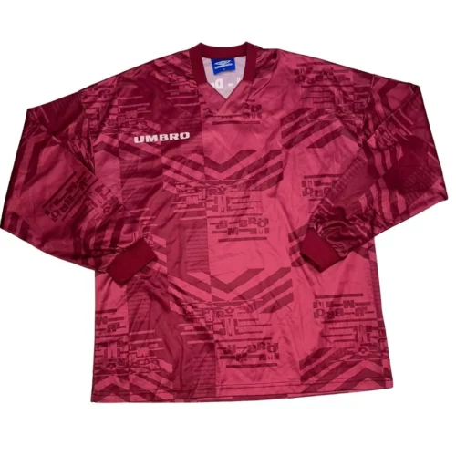 Tricou Umbro Template l/s #9 Visiniu - XL - imagine 2
