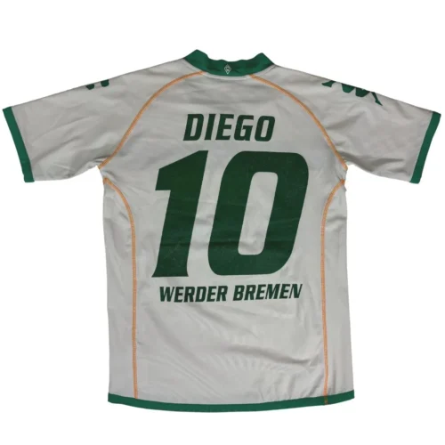 TRICOU WERDER BREMEN 2008/09 HOME DIEGO #10 14Y - imagine 2