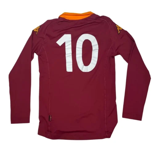 Tricou AS Roma 2012/13 Home l/s #10 - M - imagine 2