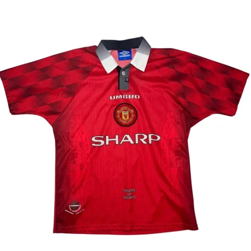 Tricou Manchester United 1996/98 Home - Beckham #7 - M