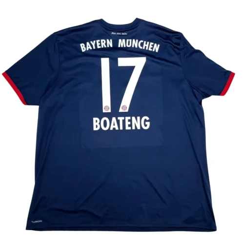 Tricou Adidas Bayern 2017/18 Away Boateng #17 - 3XL