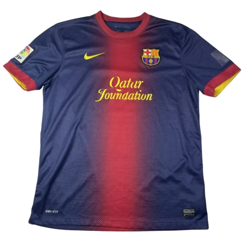 TRICOU BARCELONA 2012/13 HOME L (SPONSOR AFECTAT)