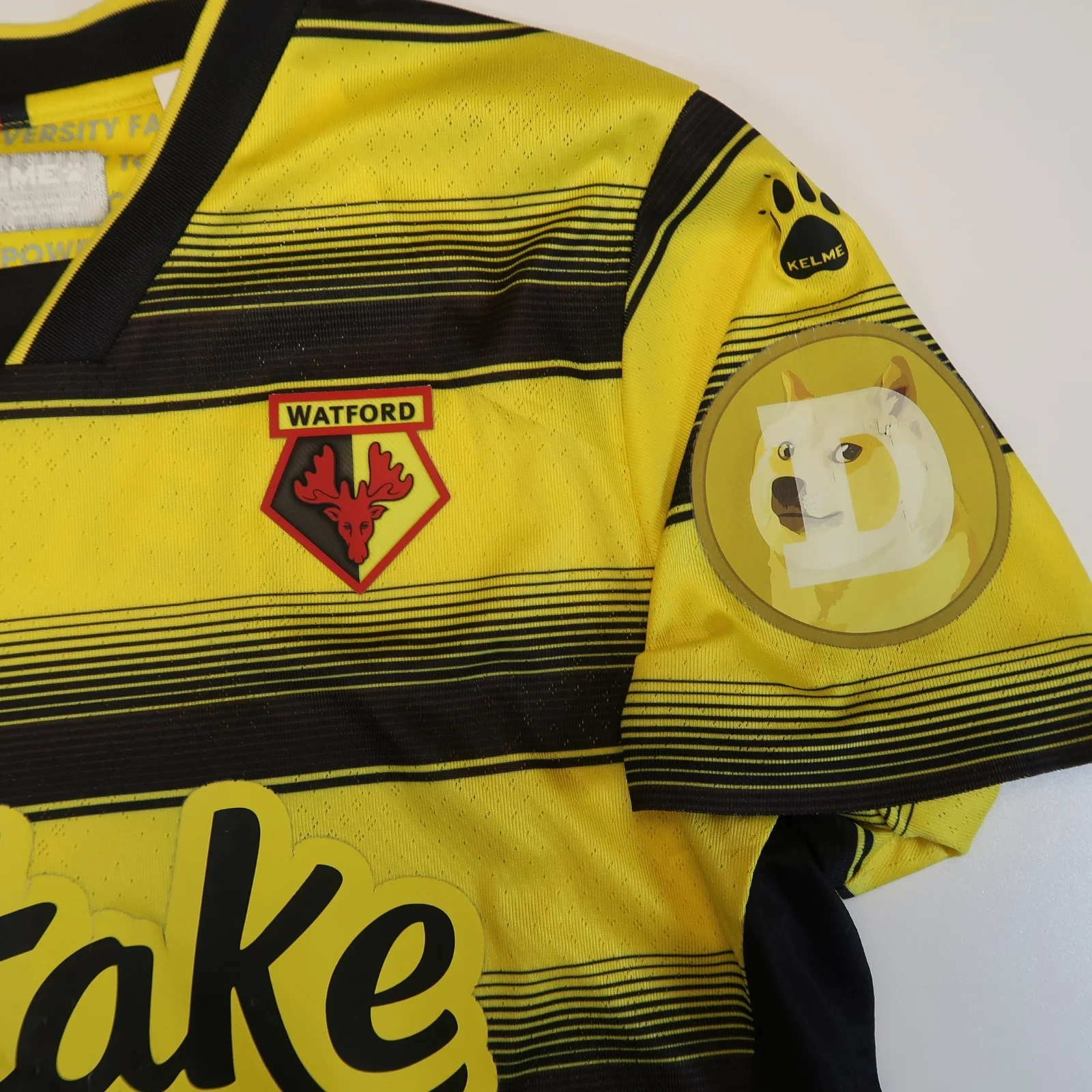 TRICOU WATFORD 2020/21 HOME DENNIS #25 - M - imagine 5