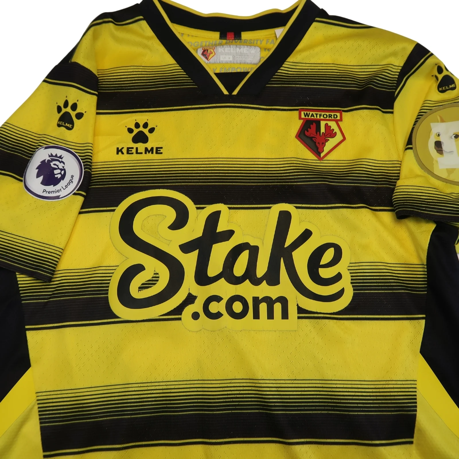 TRICOU WATFORD 2020/21 HOME DENNIS #25 - M - imagine 3