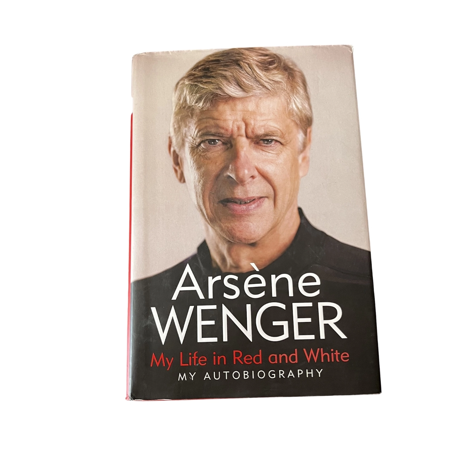 Carte Arsene Wenger My life in red and white