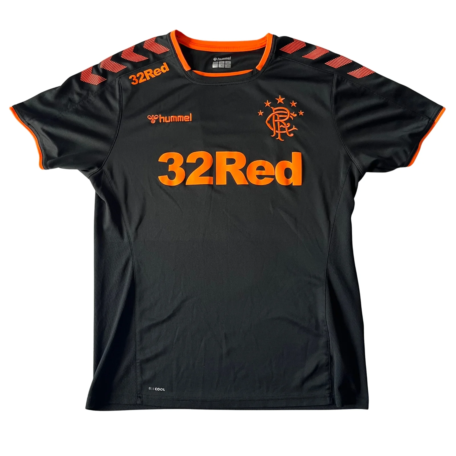 Tricou Rangers 2019/20 Training Negru (L)