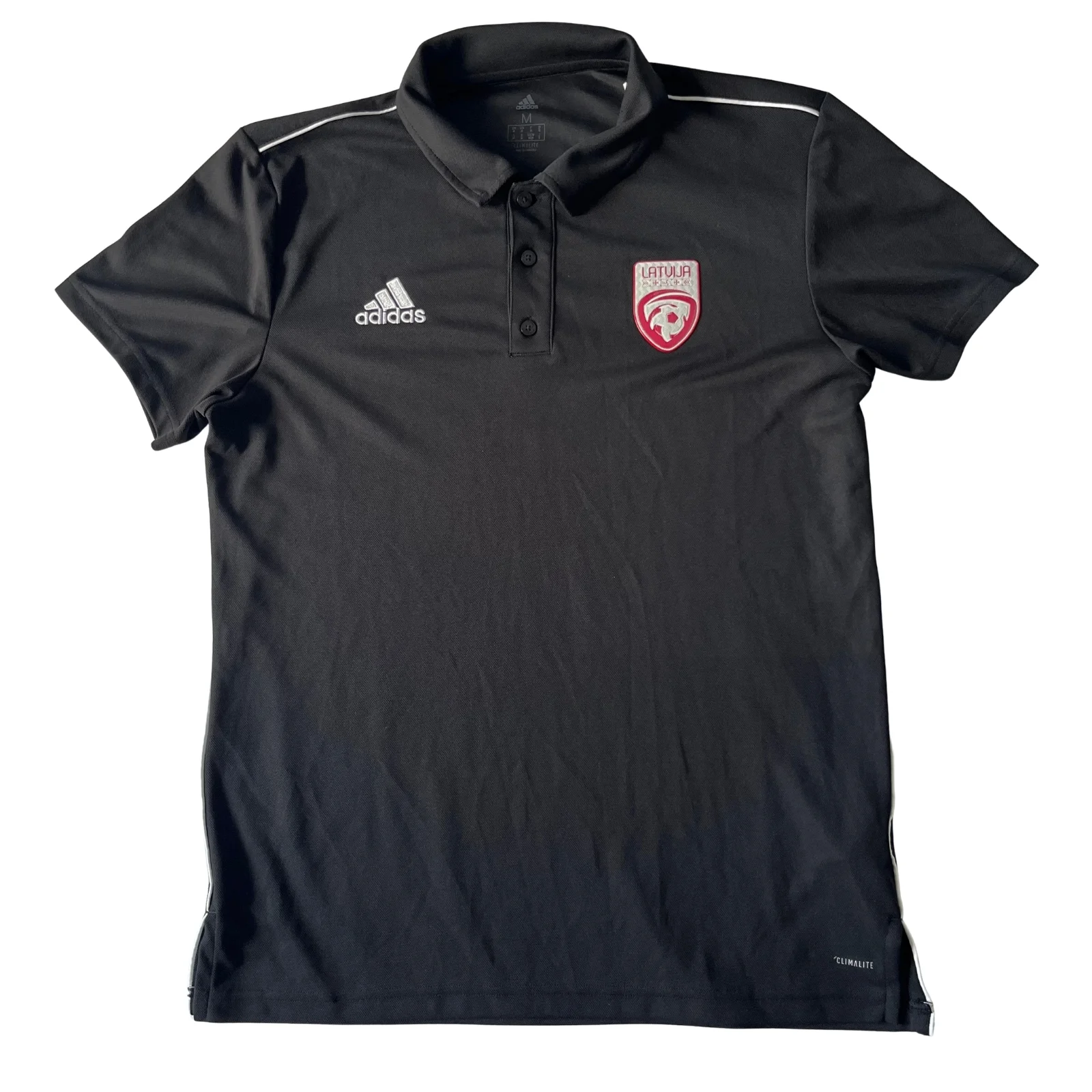Tricou Adidas Polo Letonia - (M)